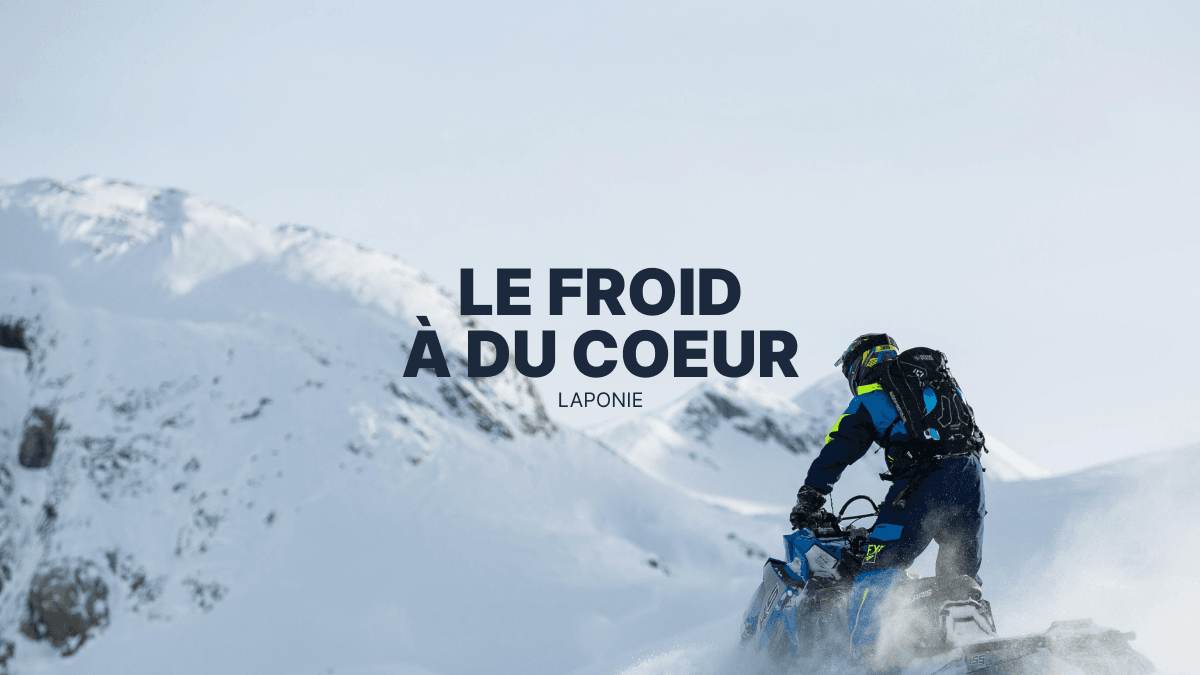 Laponie suédoise — Immersion polaire en motoneige