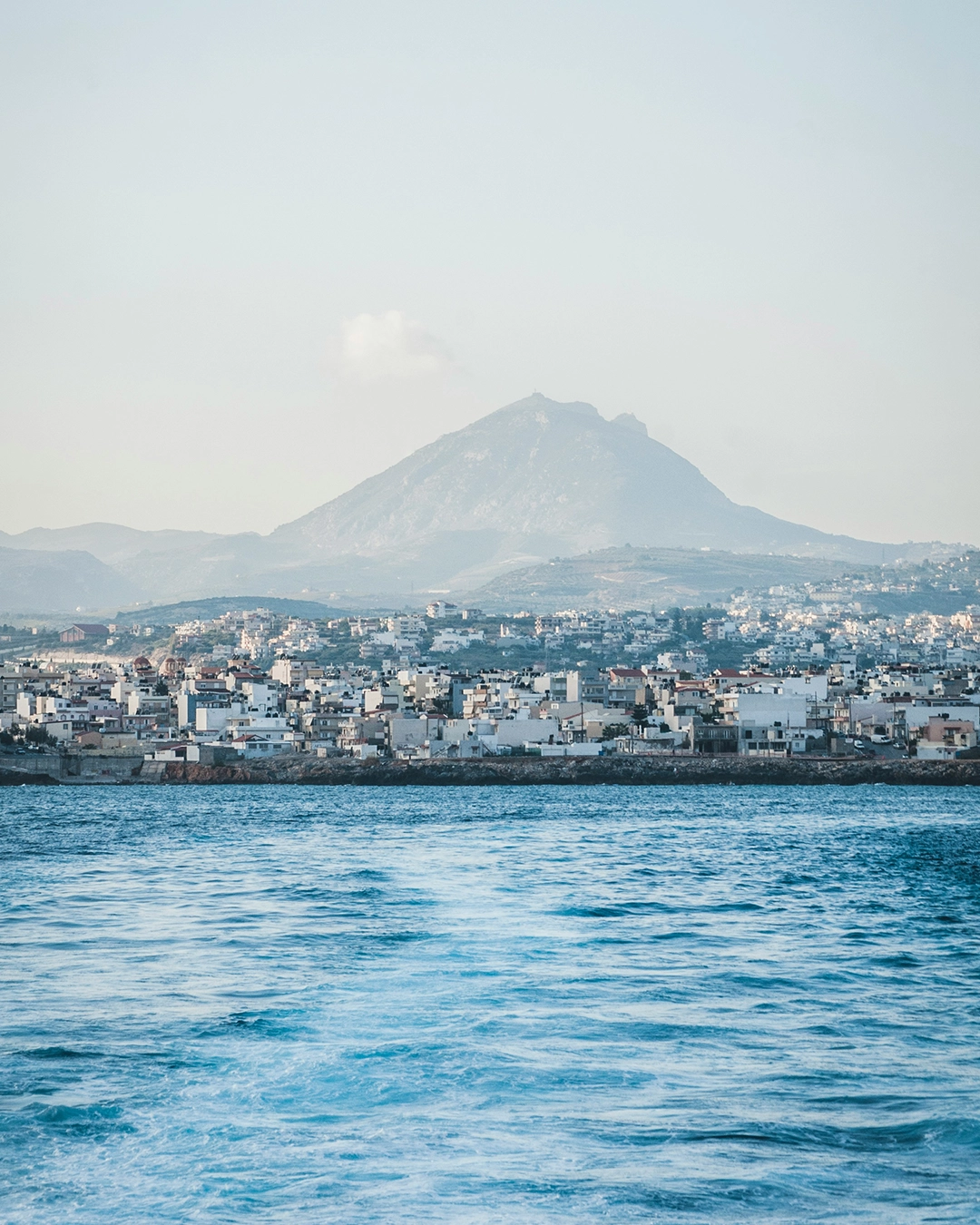 Vue sur la côte crétoise