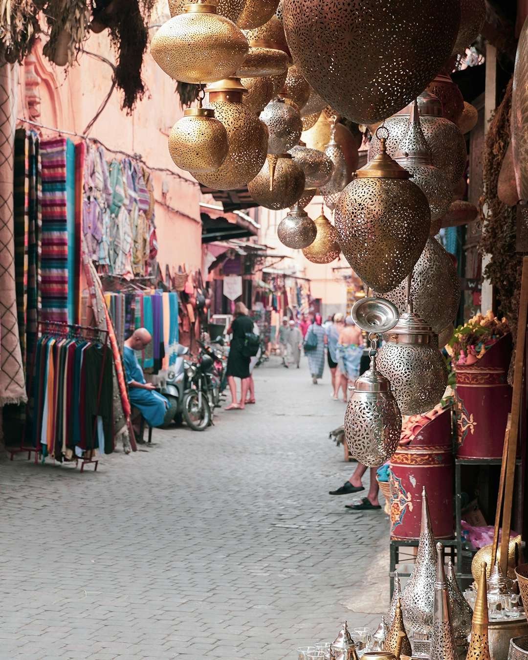 Souk traditionnel de la Médina