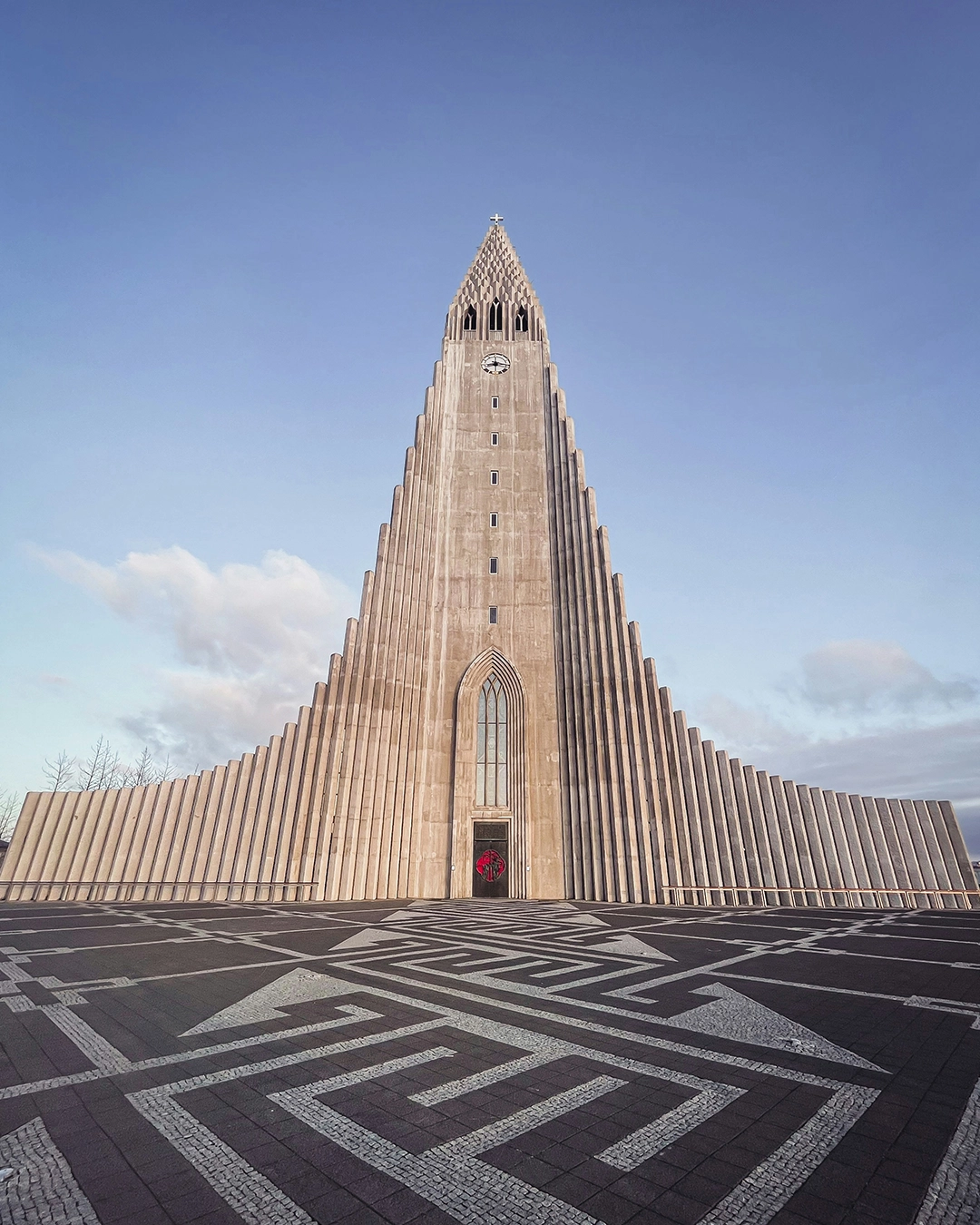 l’église Hallgrimur à Reykjavik, Islande