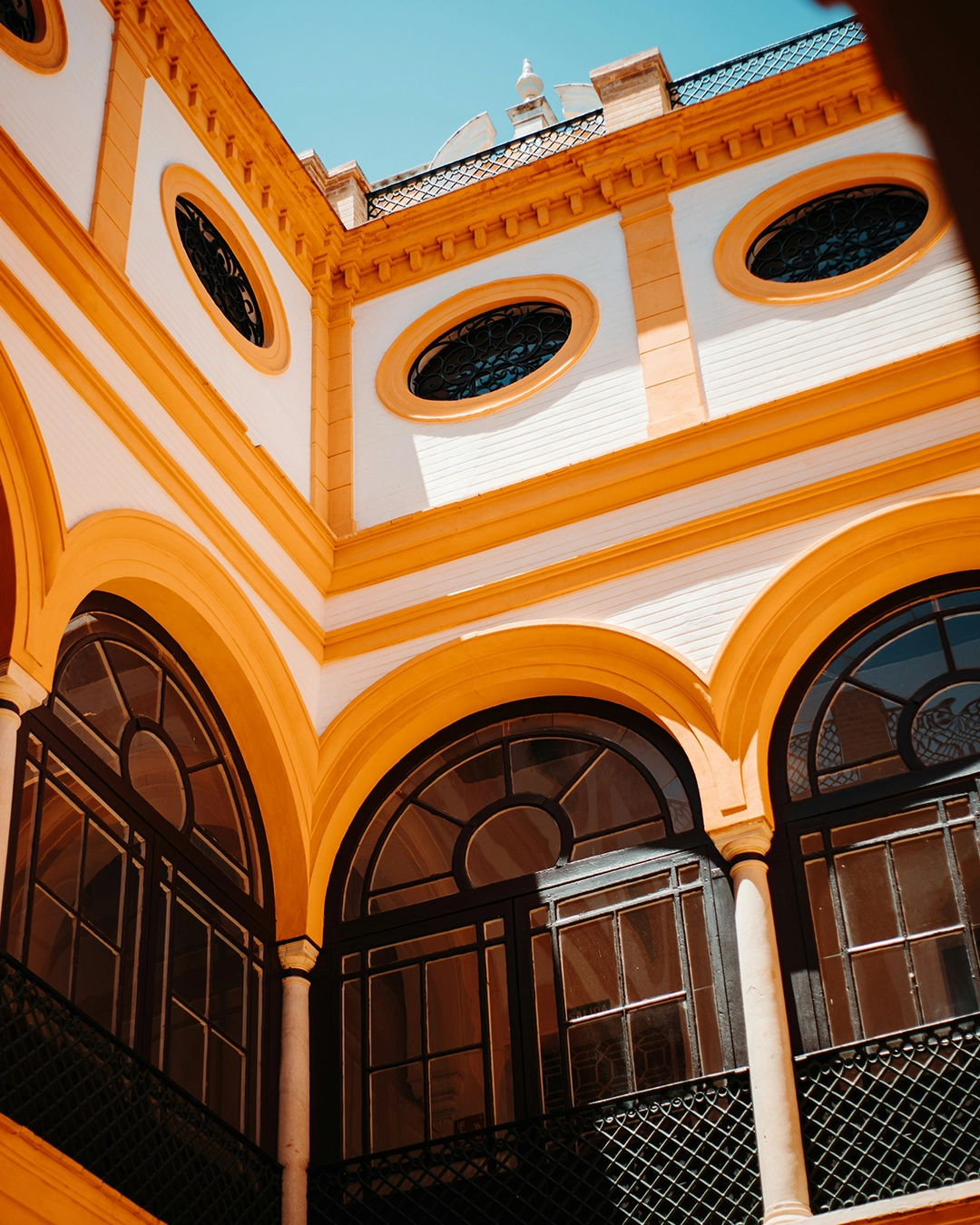 Patio andalou traditionnel